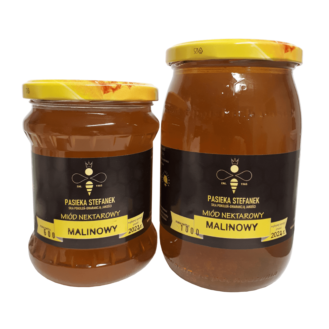 miod malinowy sloiki