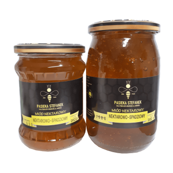 miod naktarowo spadziowy sloiki